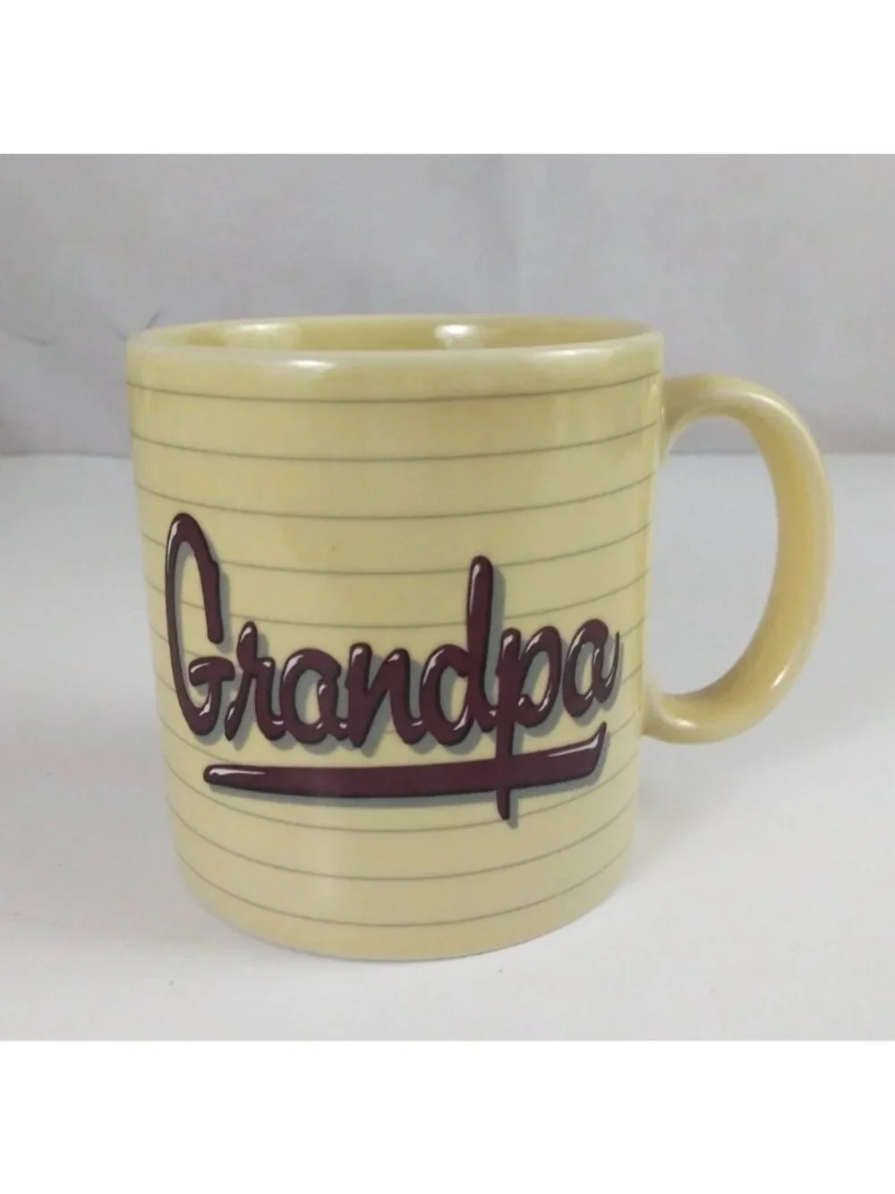 Vintage 1985 Applause Grandpa You're The Best! Collectible Coffee Cup #3114